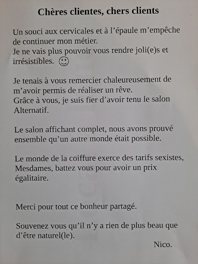 Alternatif, Salon de Coiffure à Pontivy