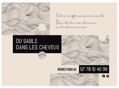 Du Sable Dans Les Cheveux - Coiffure à Domicile, Coiffeur à Domicile à Moussy-le-Neuf