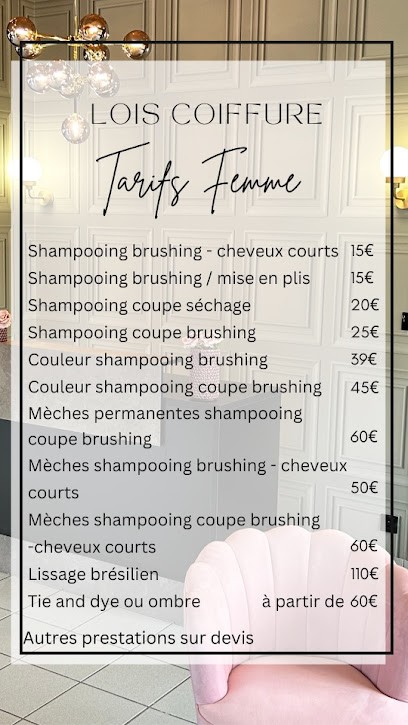 Coiffeur Lois, Salon de Coiffure à Saint-Jean-la-Poterie