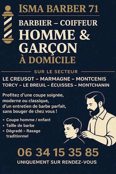 Isma Barber 71 Coiffeur Hommes Et Enfants Barbier au Creusot