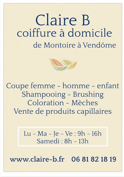 Claire B coiffure, Coiffeur à Domicile à Lunay