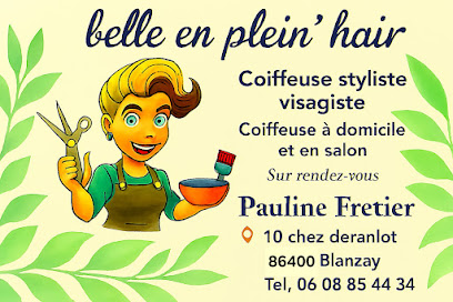 Belle En Plein'hair Coiffeur à Blanzay