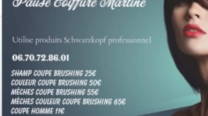 Pause Coiffure Martine, Coiffeur à Domicile à Aubais