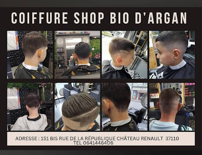 Coiffure Shop Bio D'argan, Barbier à Château-Renault