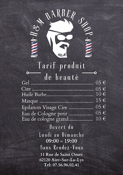 HM Barber Shop, Salon de Coiffure à Aire-sur-la-Lys