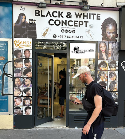 Afro Black And White Coiffeur à Paris 03