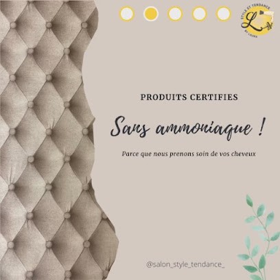 Style And Trend, Salon de Coiffure à Saint-Alban-les-Eaux