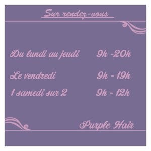 Purple Hair, Coiffeur à Domicile à Combrit