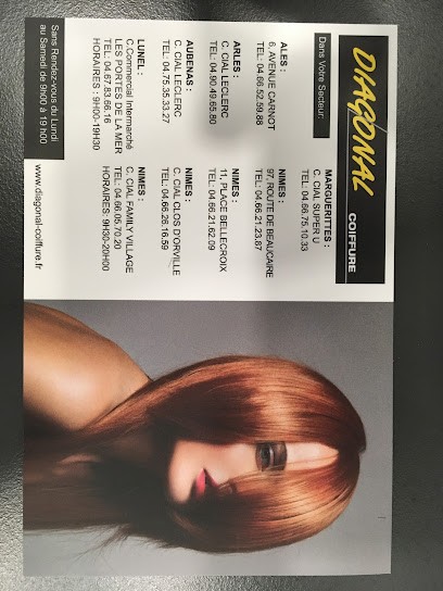 DIAGONAL COIFFURE LUNEL, Salon de Coiffure à Lunel