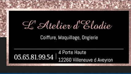 L'atelier D'Elodie, Salon de Coiffure à Villeneuve