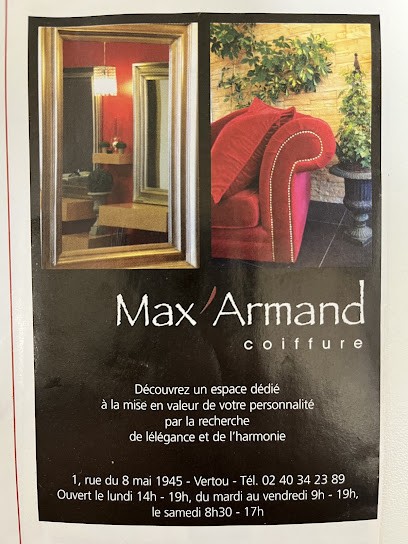 Max'Armand, Salon de Coiffure à Vertou