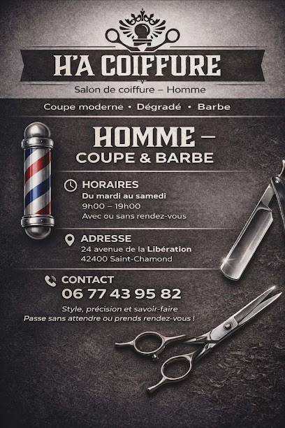 H'a Coiffure Coiffeur à Saint-Chamond