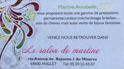 Le Salon De Martine, Salon de Coiffure à Anglet