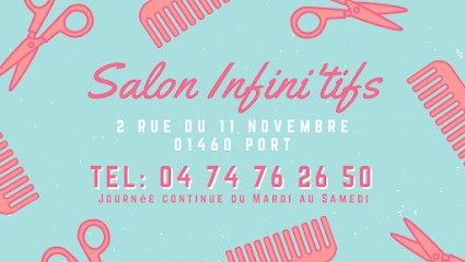 Salon Infini'Tifs, Salon de Coiffure à Port