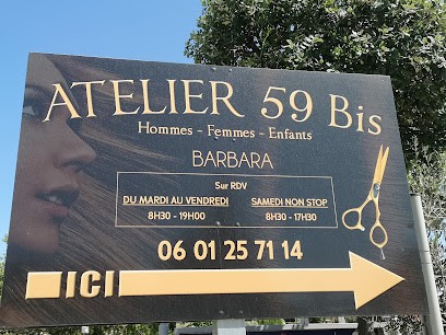 Atelier 59 Bis, Salon de Coiffure à Caumont-sur-Durance