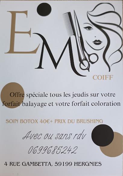Em Coiff Coiffeur à Hergnies