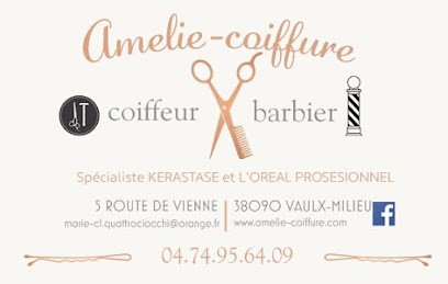 Amélie Coiffure Esthétique, Salon de Coiffure à Vaulx-Milieu