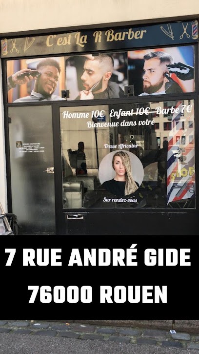 C'EST LA R BARBER SHOP, Salon de Coiffure à Rouen