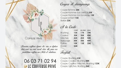 Lc Coiffeuse Privee, Coiffeur à Domicile à Vaux