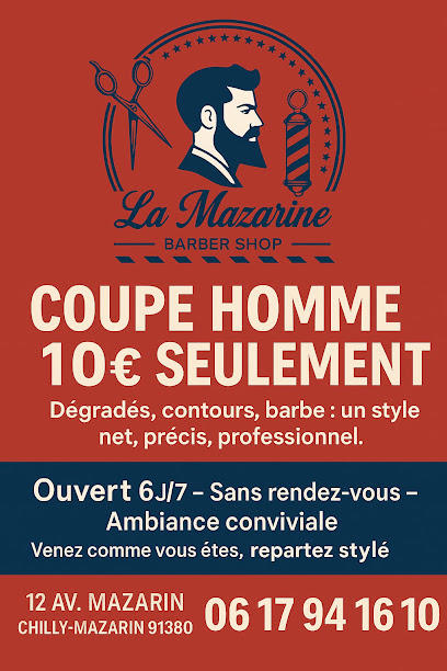 Barber La Mazarine Coiffeur à Chilly-Mazarin