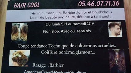 Hair Cool, Salon de Coiffure à Surgères