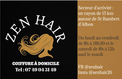 Zen Hair Coiffeur à Saint-Rambert-d'Albon
