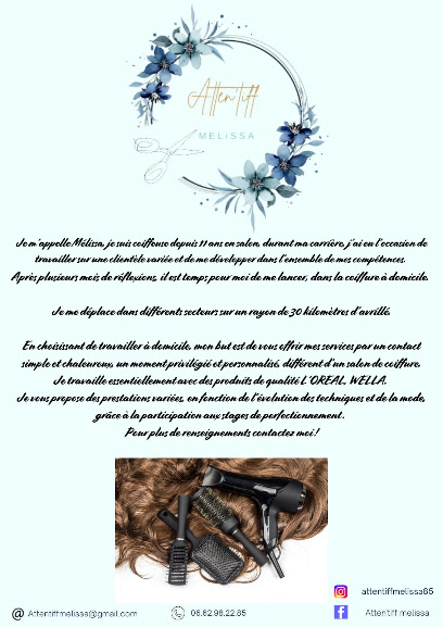 Atten'tiff Melissa Coiffeur à Avrillé