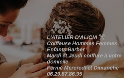 L'atelier D'alicia Coiffeur à Reims
