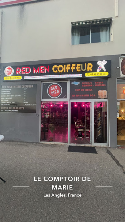 Red Men Coiffure Coiffeur aux Angles