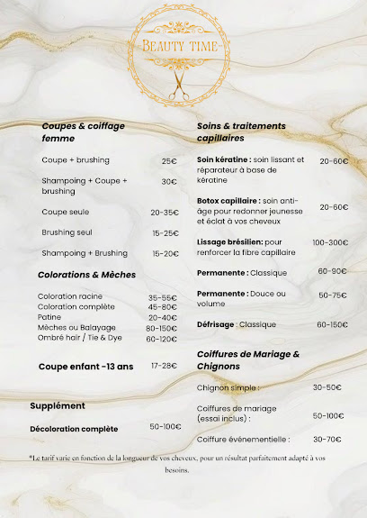 Beauty Time Coiffeur à Marck