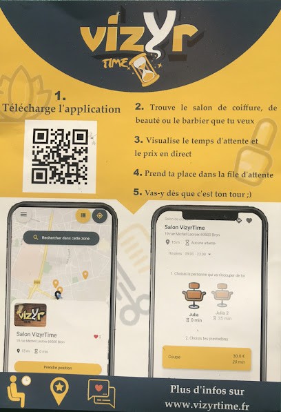 LOW COST COIFFURE VIZYRTIME, Salon de Coiffure à Bron