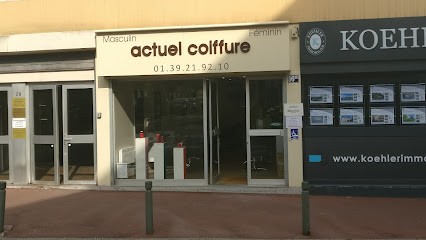 Actuel Coiffure, Salon de Coiffure au Pecq