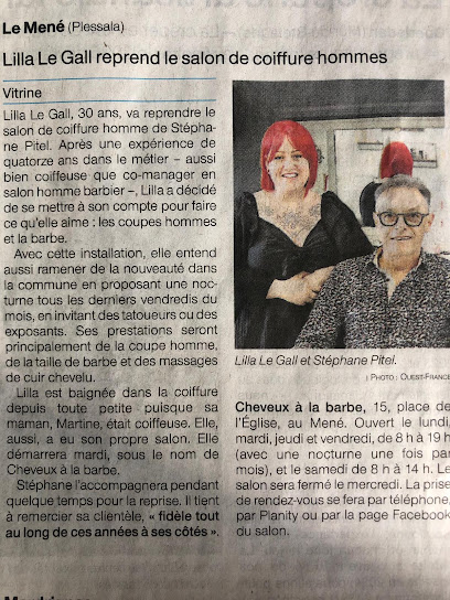 Cheveux À La Barbe Coiffeur au Mené