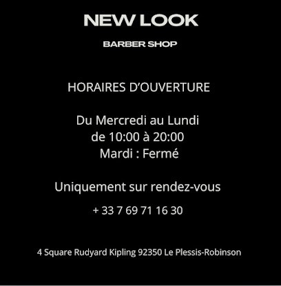 New Look 1996 Barber Shop, Barbier au Plessis-Robinson