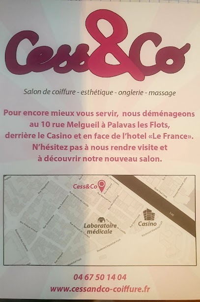 Cess&co Coiffure, Salon de Coiffure à Palavas-les-Flots