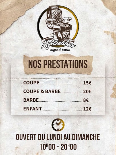 My Barber, Barbier à La Ferté-Alais